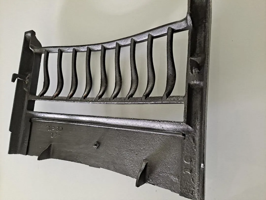 photo furniture Original Hook On  Front Bars And Ashpan Cover For Victorian Cast Iron Fireplace