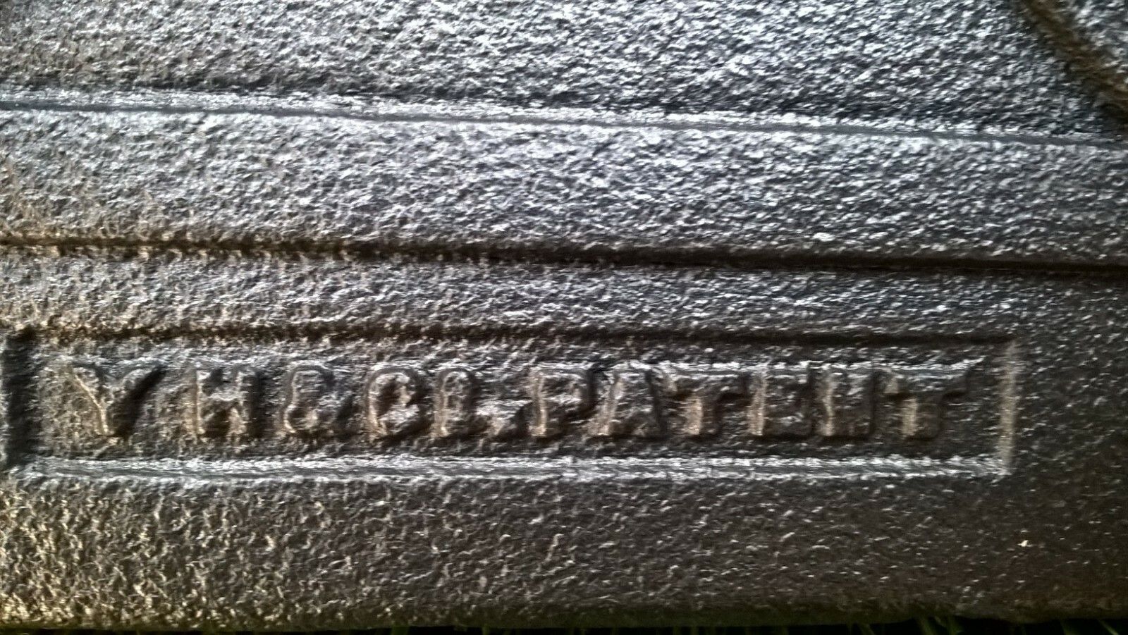Unusual Original Cast Iron Chimney Damper Soot Flap photo Home Fixtures