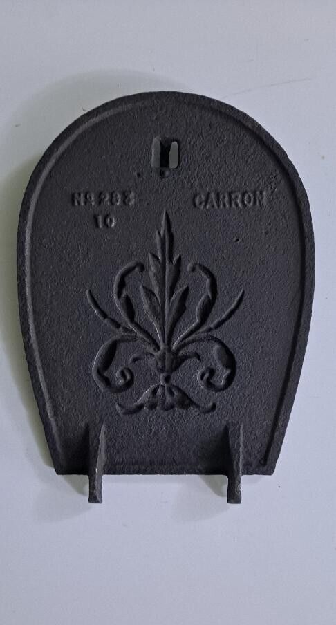 Cast Iron Soot Flap Damper Plate Original Arched Damper Choke Plate Item Dam003 photo for sale