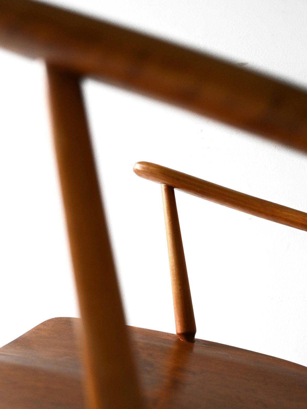 Scandinavische Schommelstoel Uit Ca. Jaren 1950/60 In Beuk En Teak photo 660.0