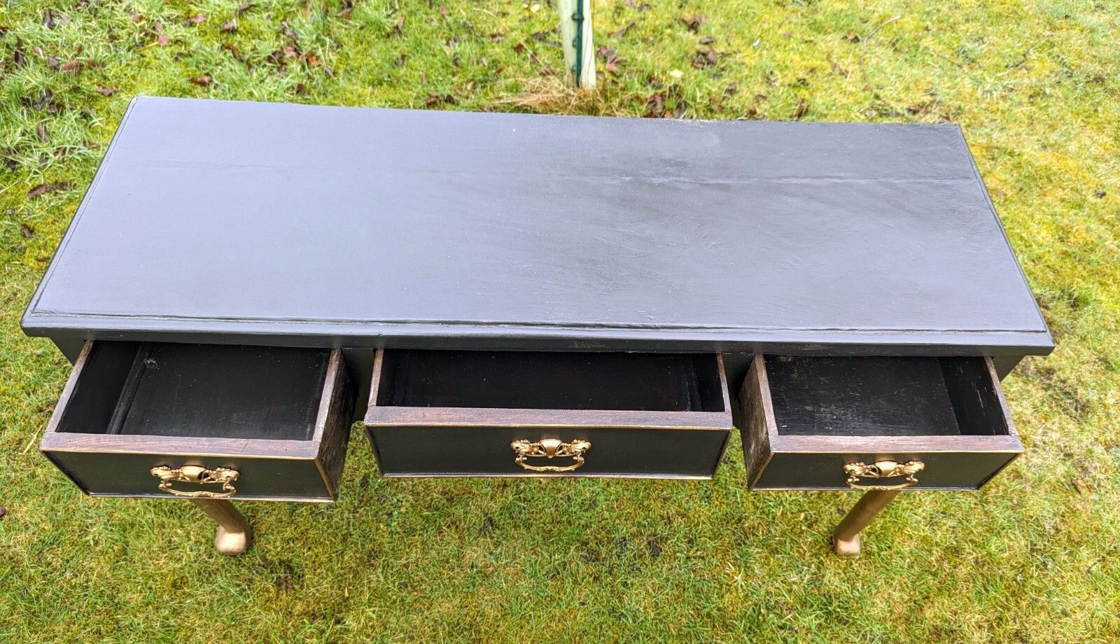 18th Century Georgian Painted Console Cabriole Supports Delivery Available 0244. photo buy