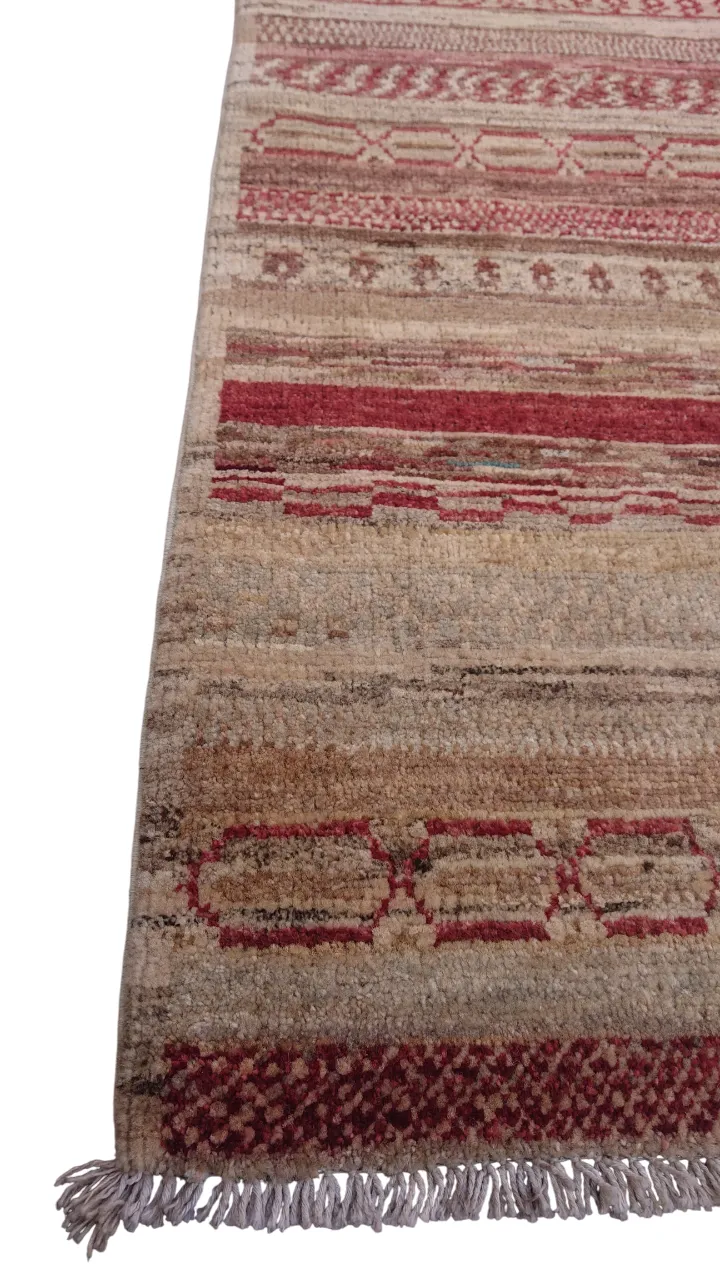 3x11 Khorjin Tribal Oriental Wool Hallway Runner Rug photo vinterior