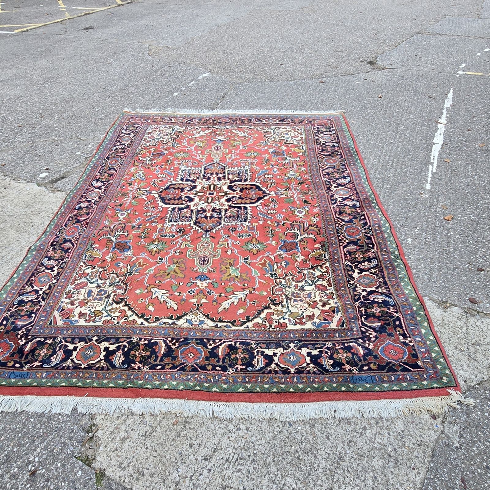 Superb Heriz Design Carpet, 1930s photo buy