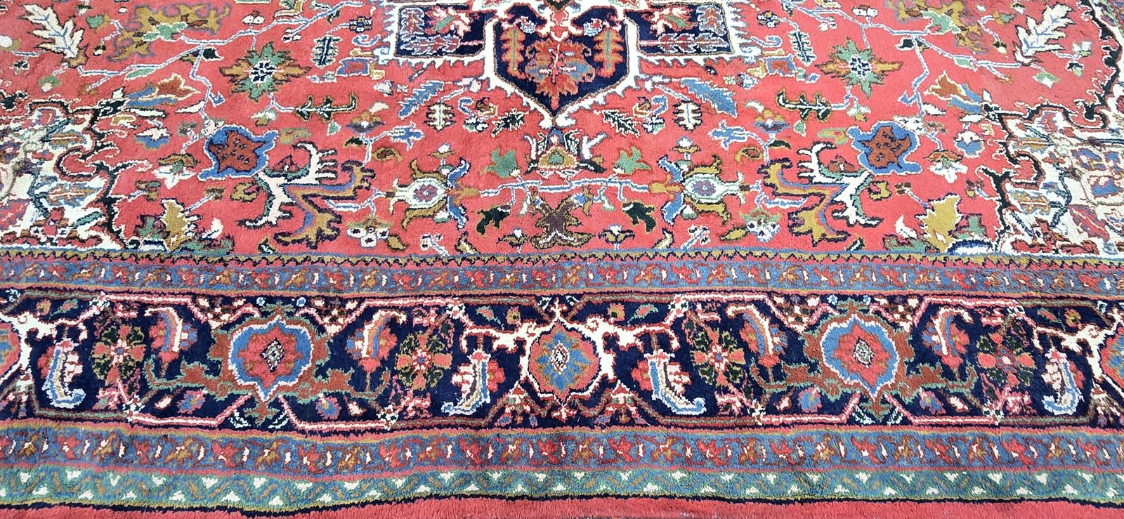 photo for sale Superb Heriz Design Carpet, 1930s