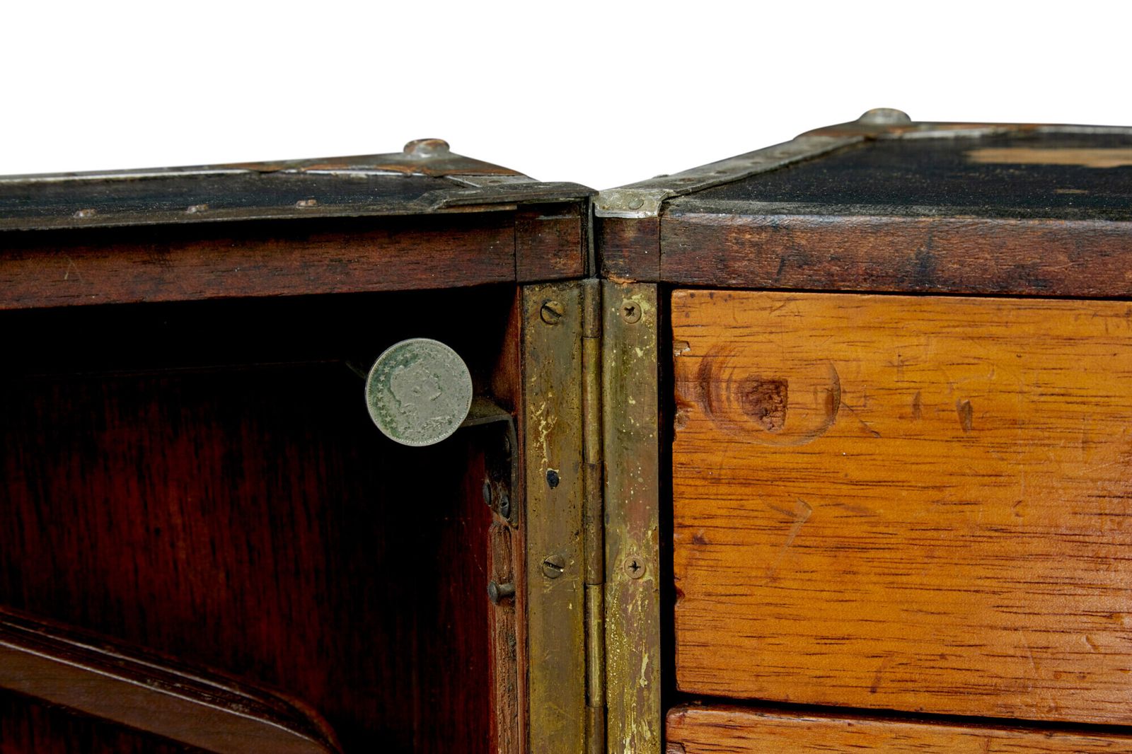 Early 20th Century American Steamer Fitted Chest photo for sale