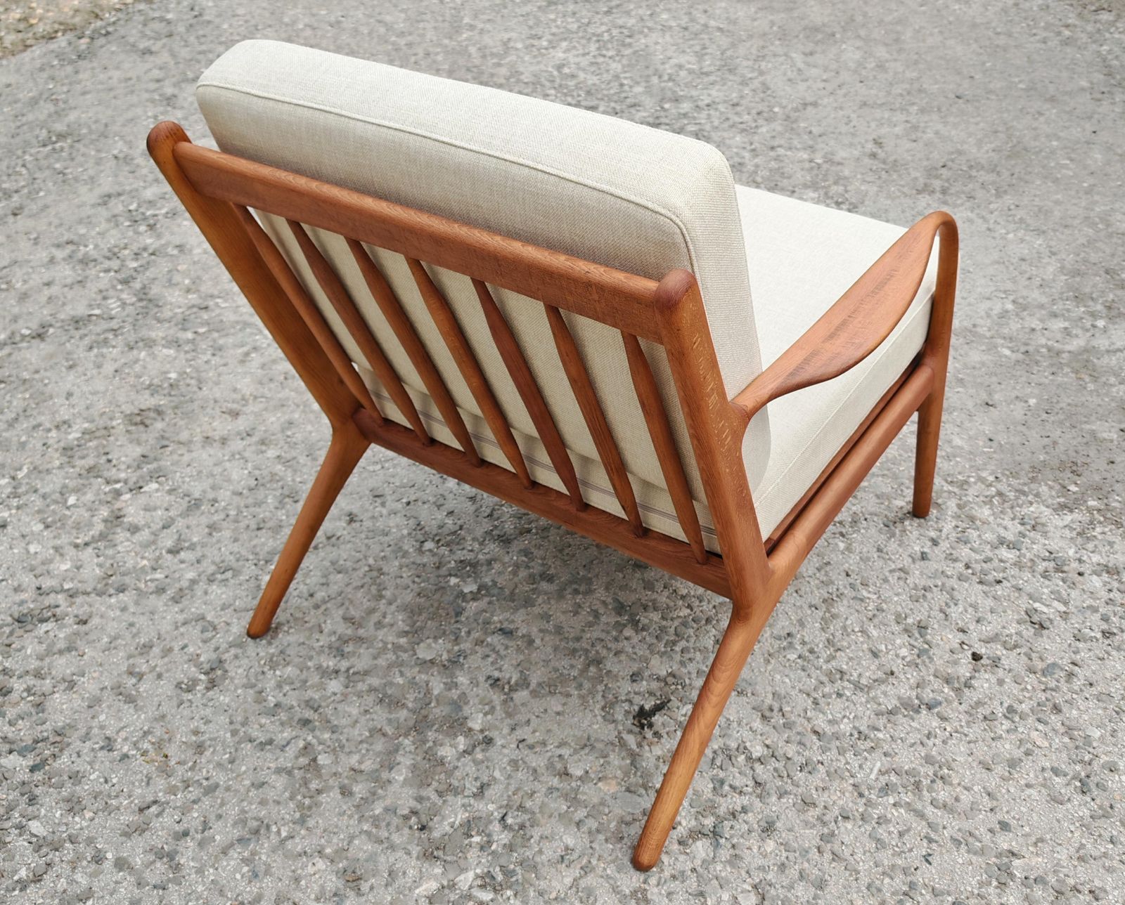 photo for sale Pair Of Mid Century Modern Armchairs By Adrian Pearsall, Model 2315 C, USA 1960s
