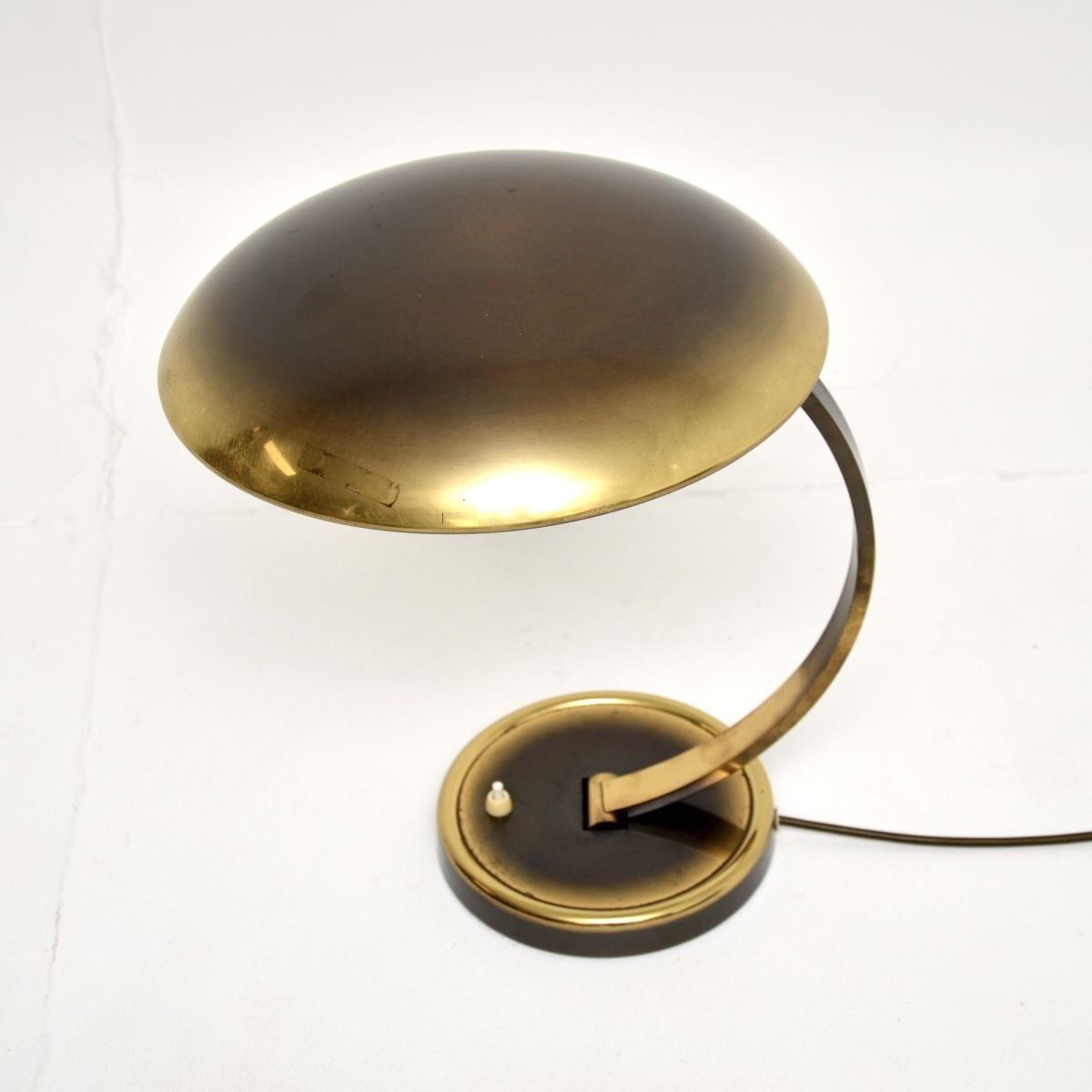 Vintage Bauhaus Brass Desk Lamp By Christian Dell For Kaiser Leuchten photo vinterior