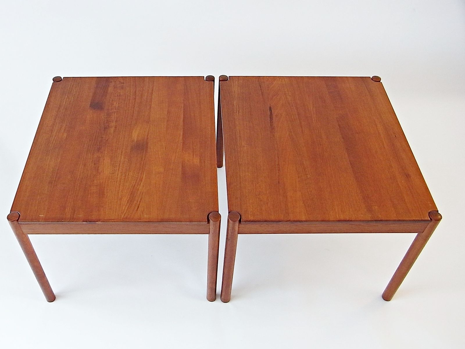 Side Tables In Teak By Magnus Olesen For Durup, Denmark 1960s, Set Of 2 photo Furniture