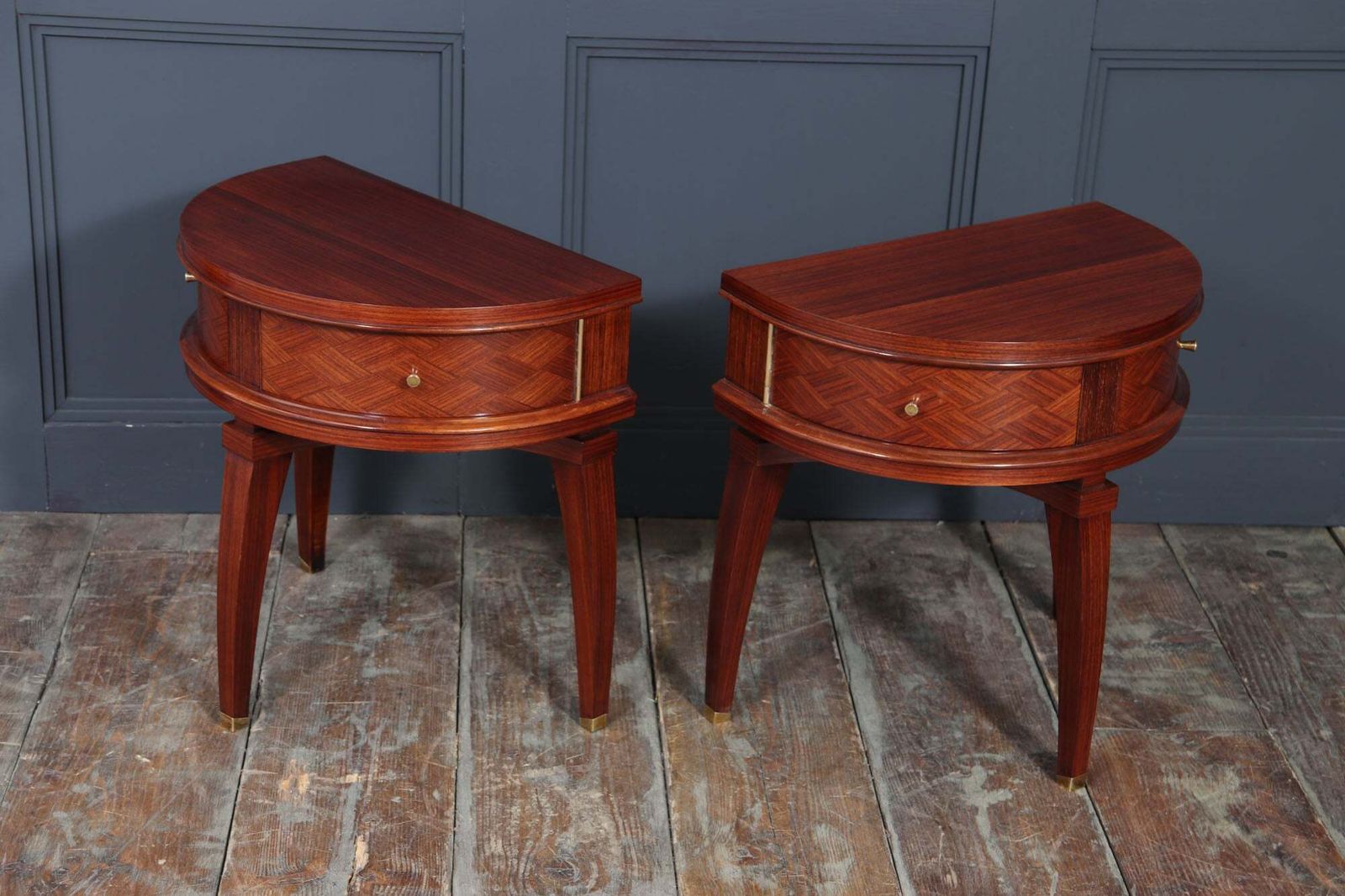 photo for sale Pair Of French Art Deco Side Tables, C.1930s
