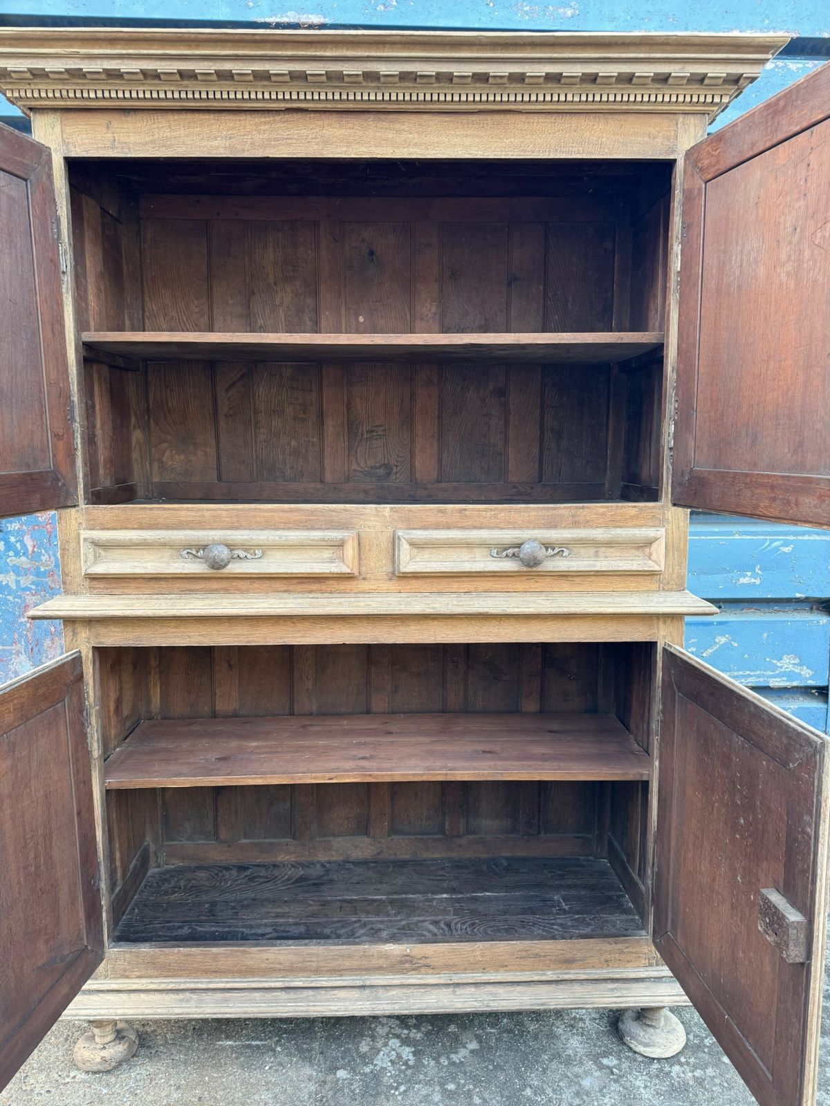 2350.0 18th Century French Normandie Larder Cupboard photo