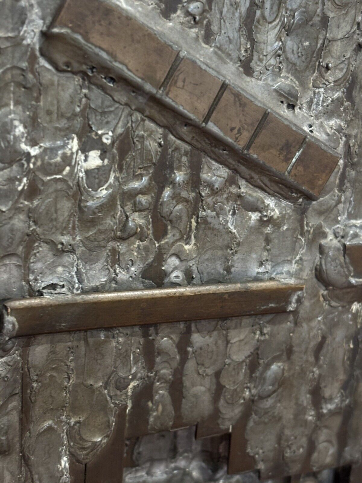Trench Art, A Large Brass & Copper Detailled Model Of A Church. Large In Size. photo buy