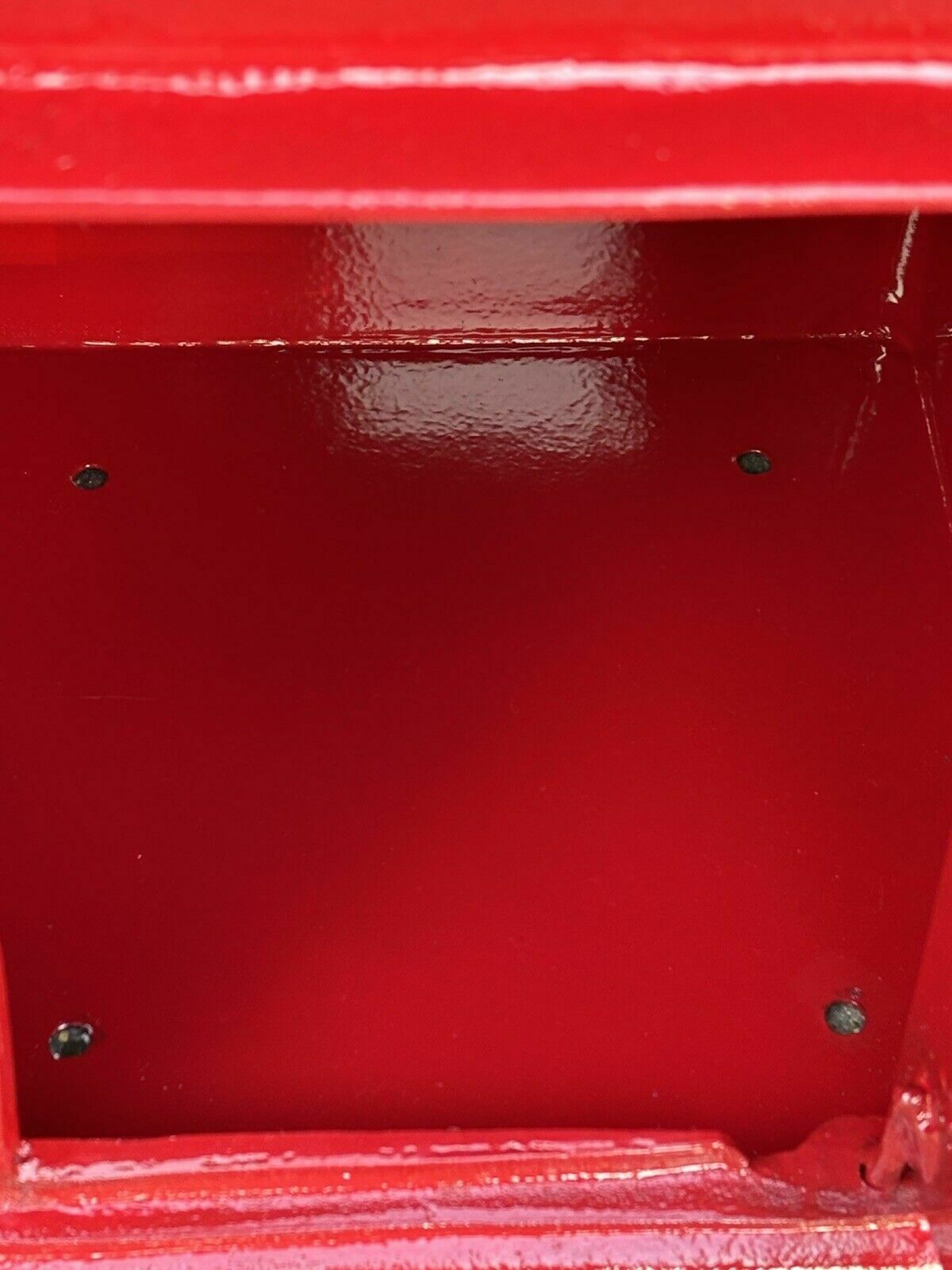 photo for sale Red Post Box. With 2 Keys. Cast Iron & Steel. We Ship Worldwide.