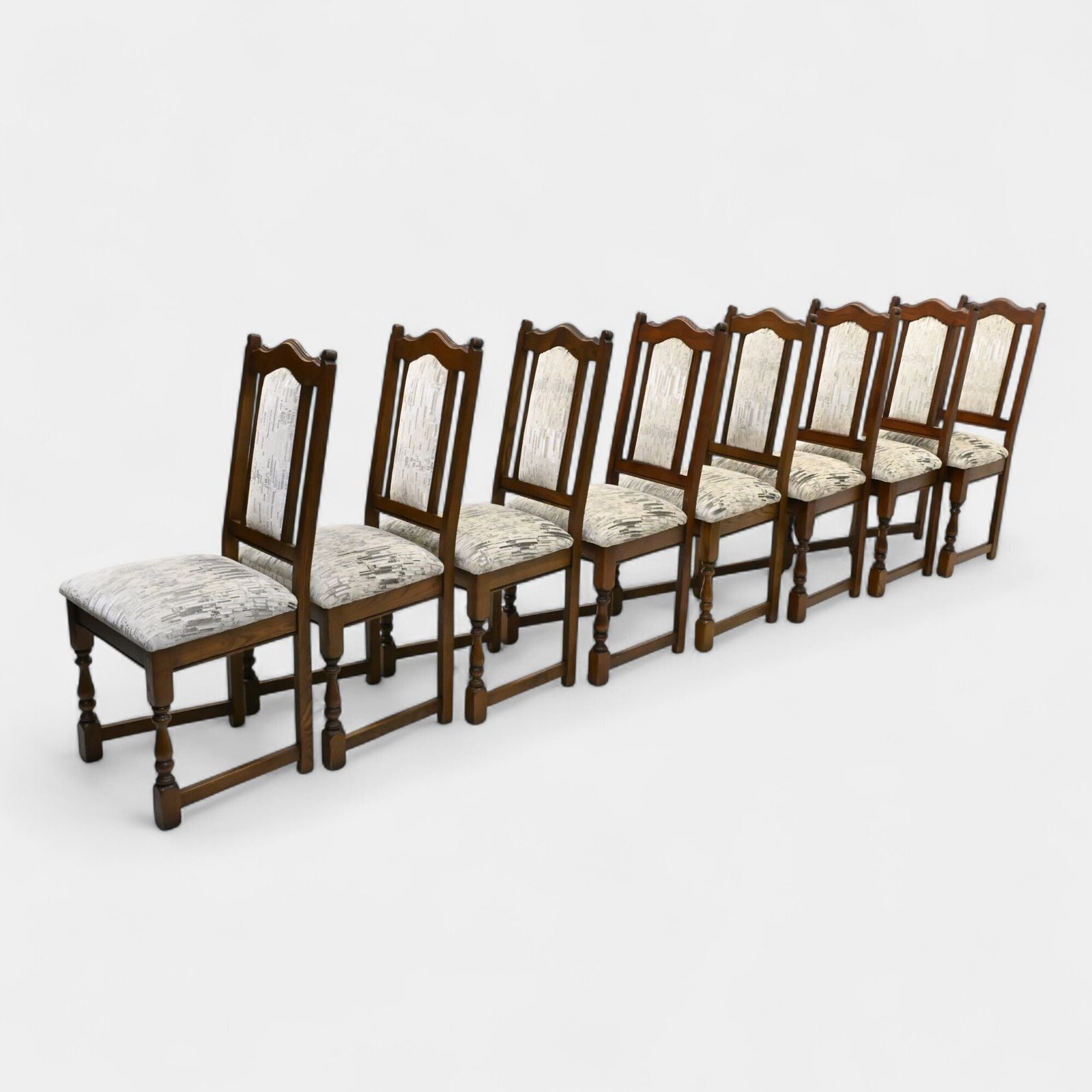 photo for sale 10 Old Charm Dining Chairs Upholstered Seats And Backs Free Uk Delivery*