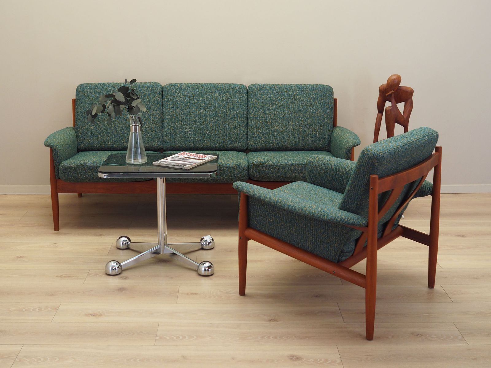 Zithoek, Deens Design, Ca. Jaren 1960, Ontwerper: Grete Jalk, Fabrikant: France & Søn photo Meubels