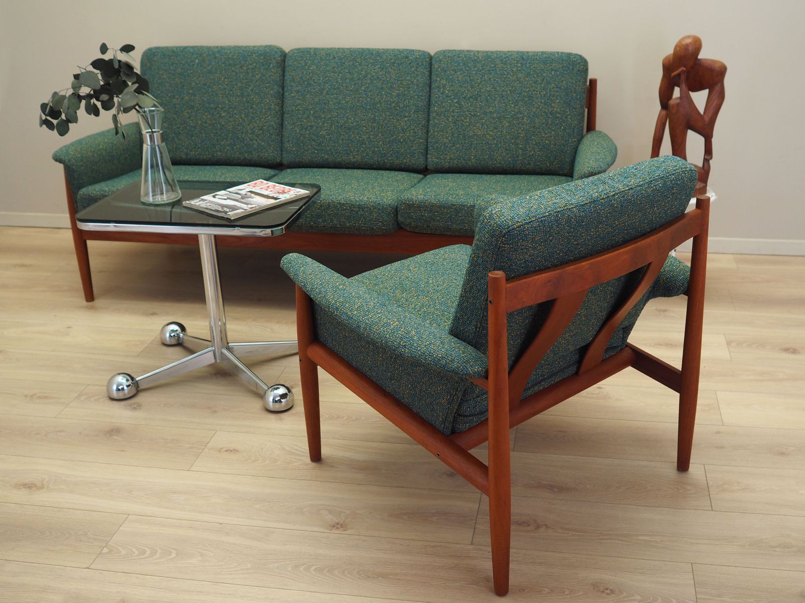 Lounge Suite, Danish Design, 1960s, Designer: Grete Jalk, Manufacturer: France & Søn photo 3529.0