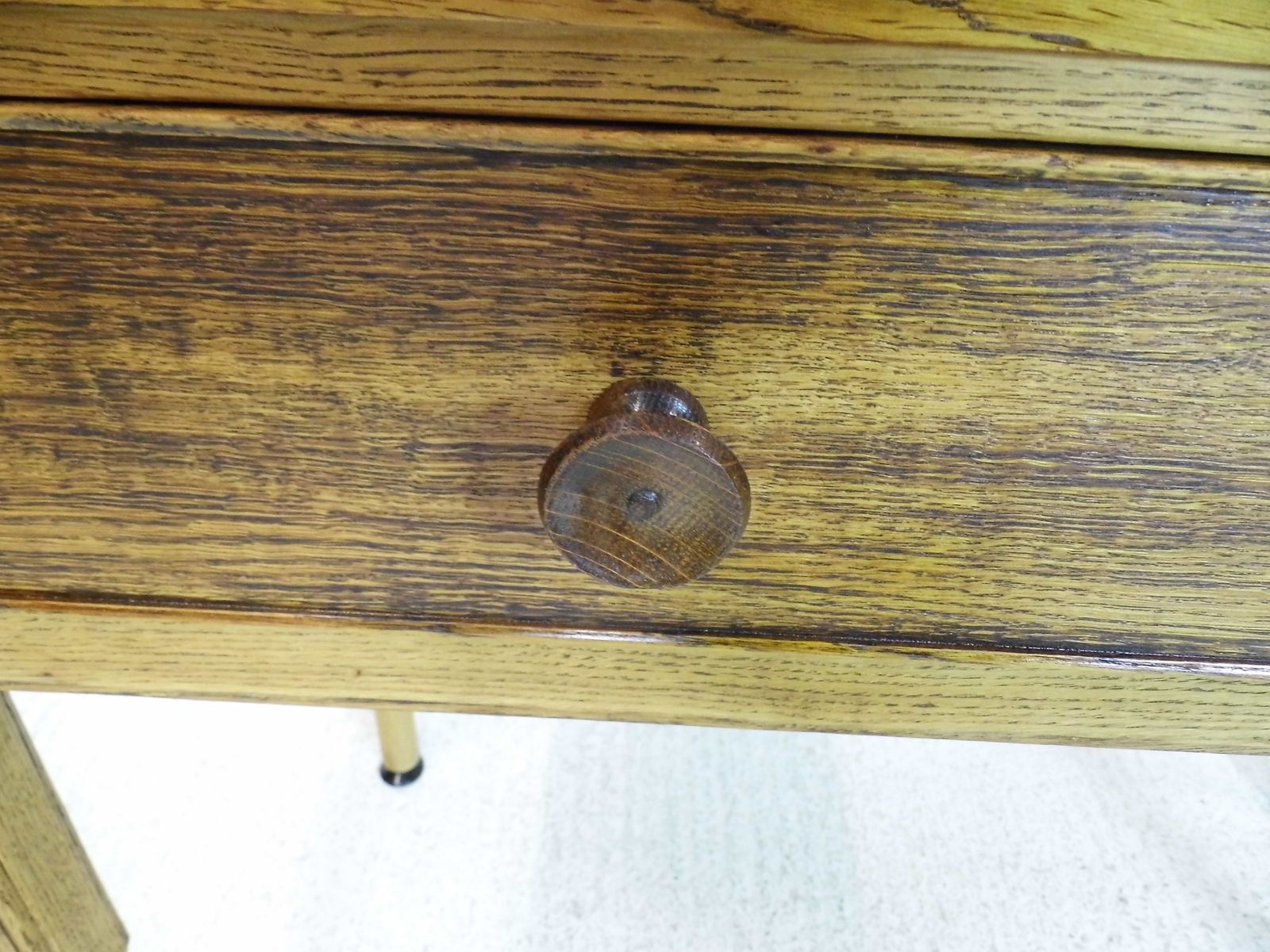 photo furniture Rare Gordon Russell Oak Desk Table Royal Marlborough House Air Ministry 1950s