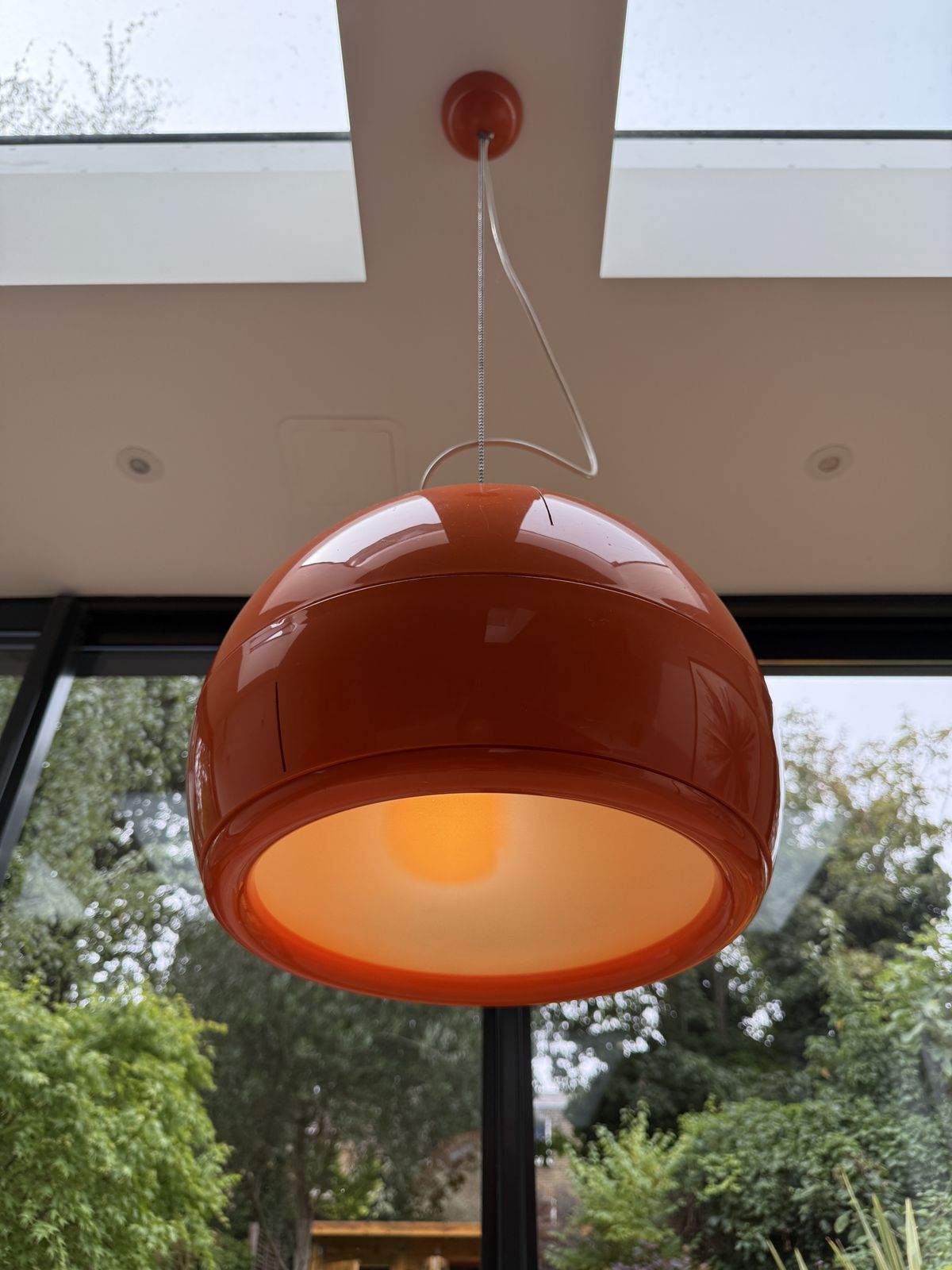 Artemide Pallade Pendant Light Lamp photo vintage