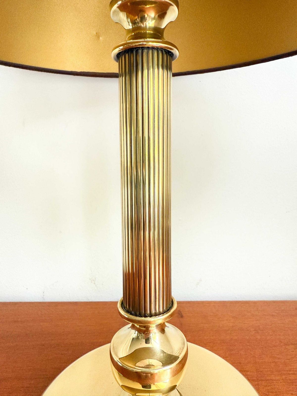 Vintage Messing Tafellamp Herda Amsterdam   Hollywood Regency   60/70s   Dutch Design photo 155.0