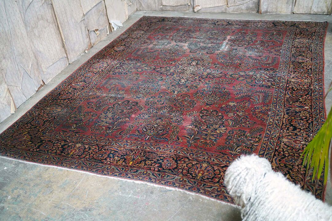 A Large Early 20thc Sarouk Carpet C.1930 40