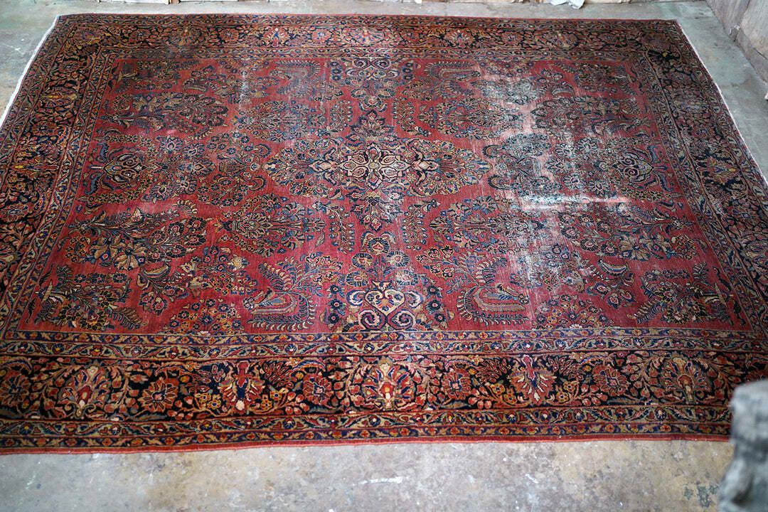 A Large Early 20thc Sarouk Carpet C.1930 40 photo Textiles
