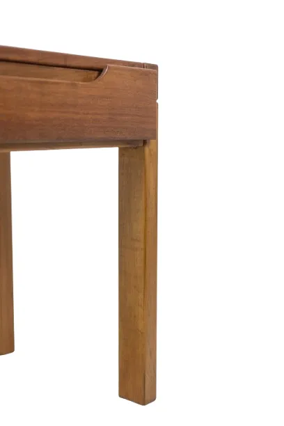 Flat Desk With Elm Wood Base, 6 Drawers On The Front. 1970s photo vinterior