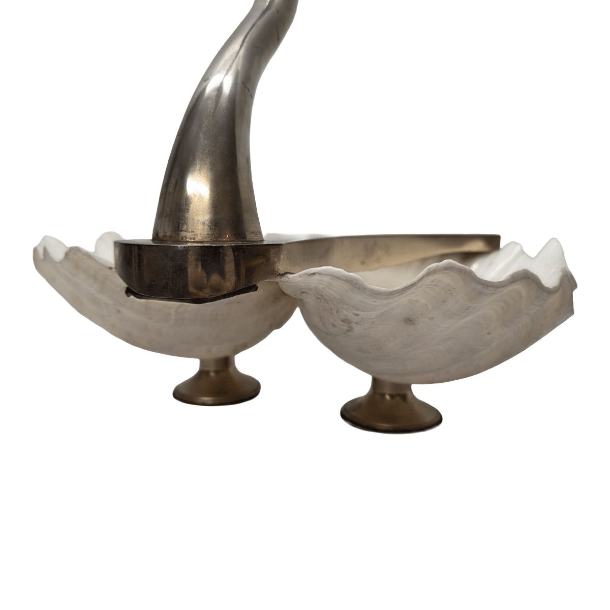 Vintage Maison Binazzi Swan With Shells, 1970s photo for sale