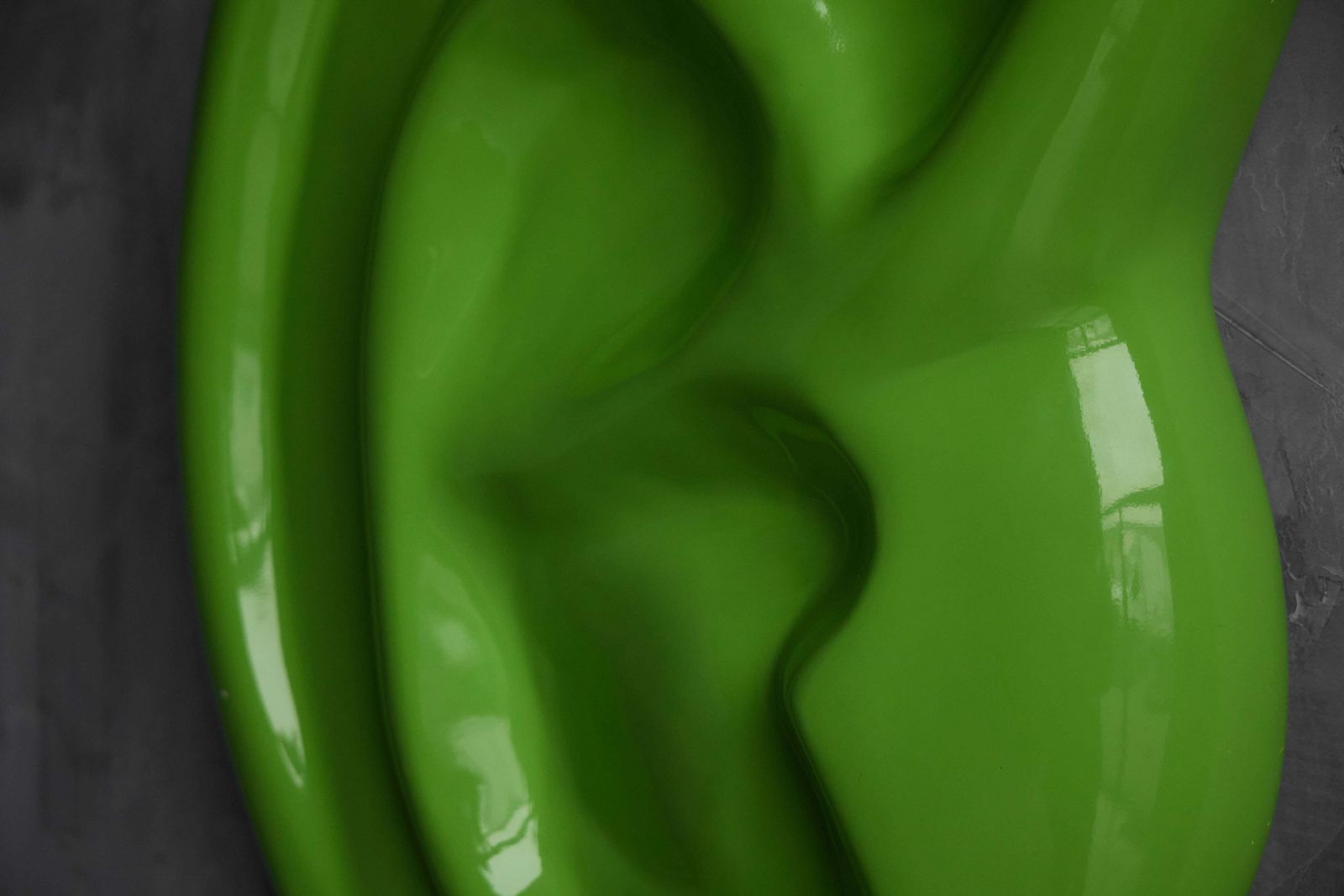 Fibreglass Contemporary Ear Sculpture, France, 2010s photo vinterior