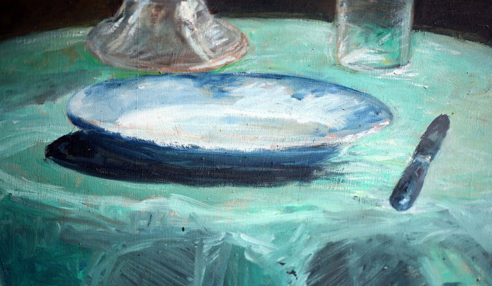 Original Still Life Oil Painting Artist Canvas Fruit Art Signed Ylar photo 150.0