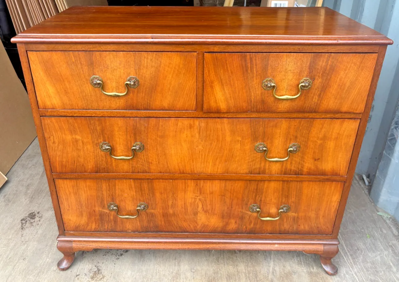 Early 20th Century Waring & Gillow Two Over Two Chest Of Drawers