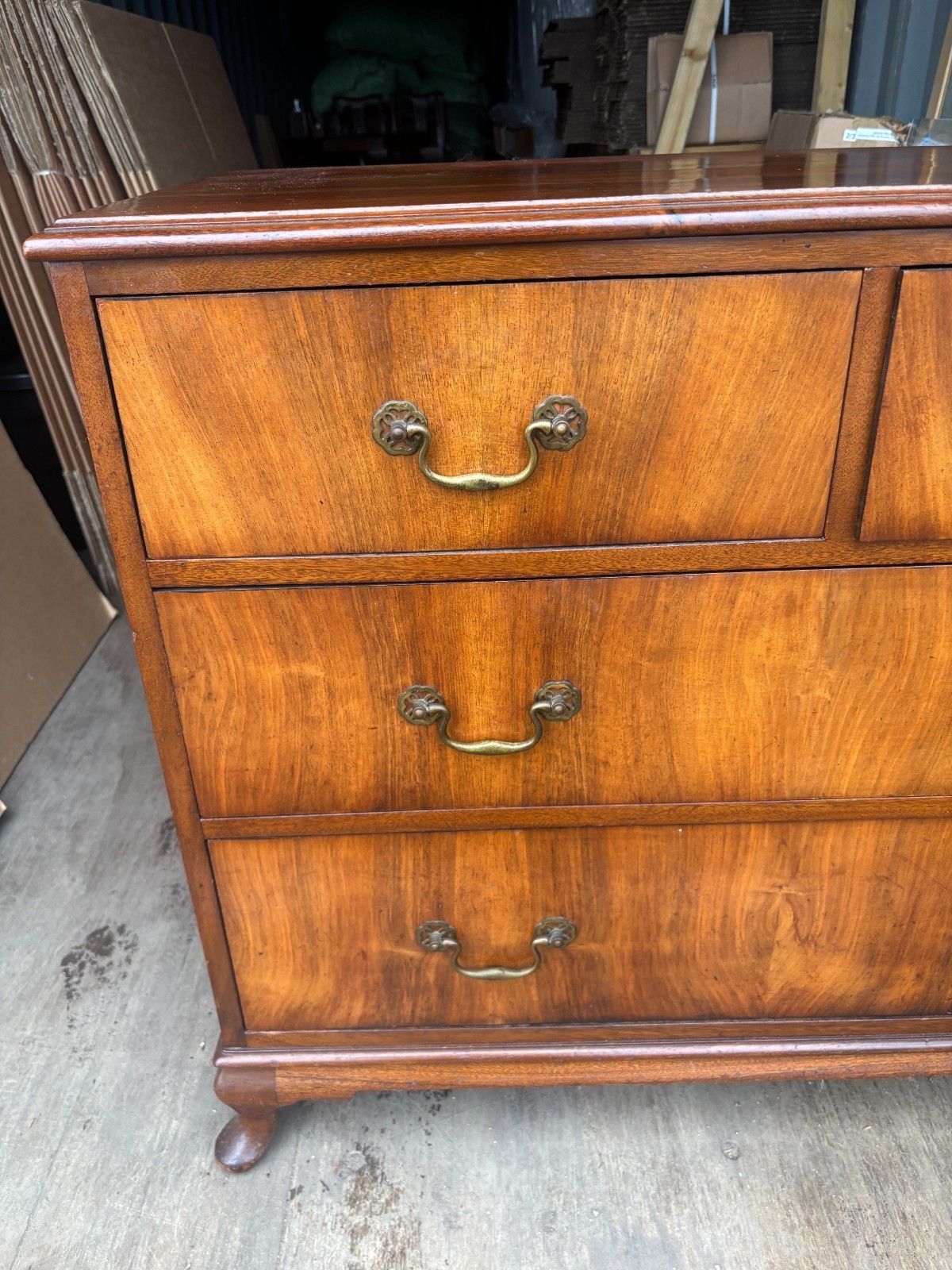 Early 20th Century Waring & Gillow Two Over Two Chest Of Drawers photo furniture