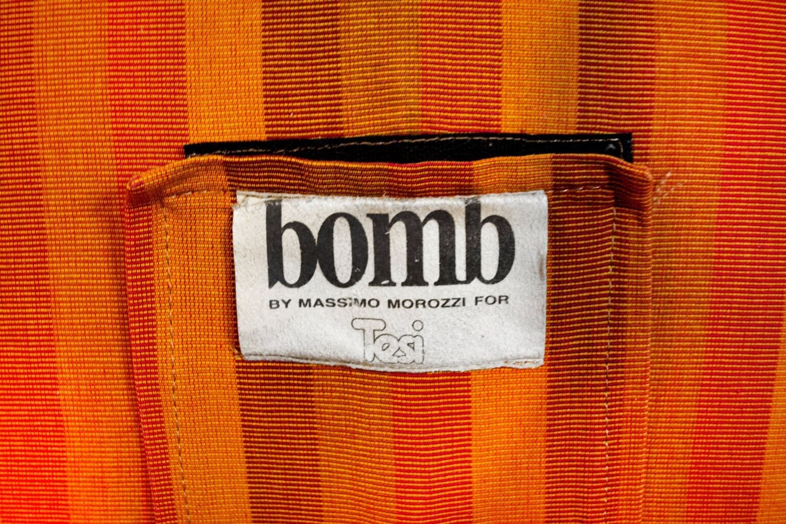 Bomb Lounge Chair By Massimo Morozzi For Tesi, 1990s photo vinterior