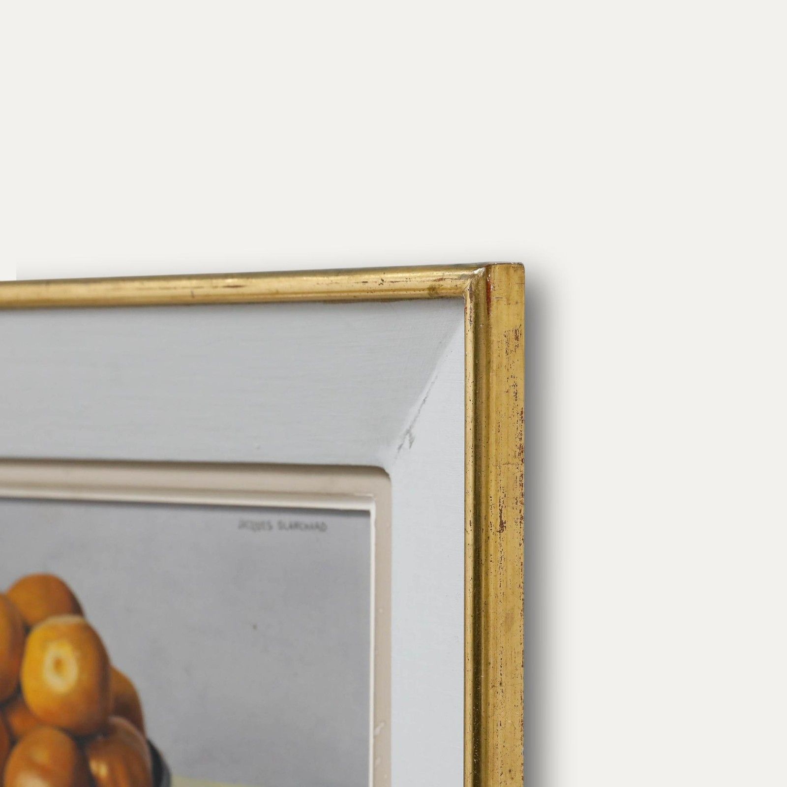 Jacques Blanchard (1912 1992) 20th Century Oil, Still Life With Clementines photo vinterior
