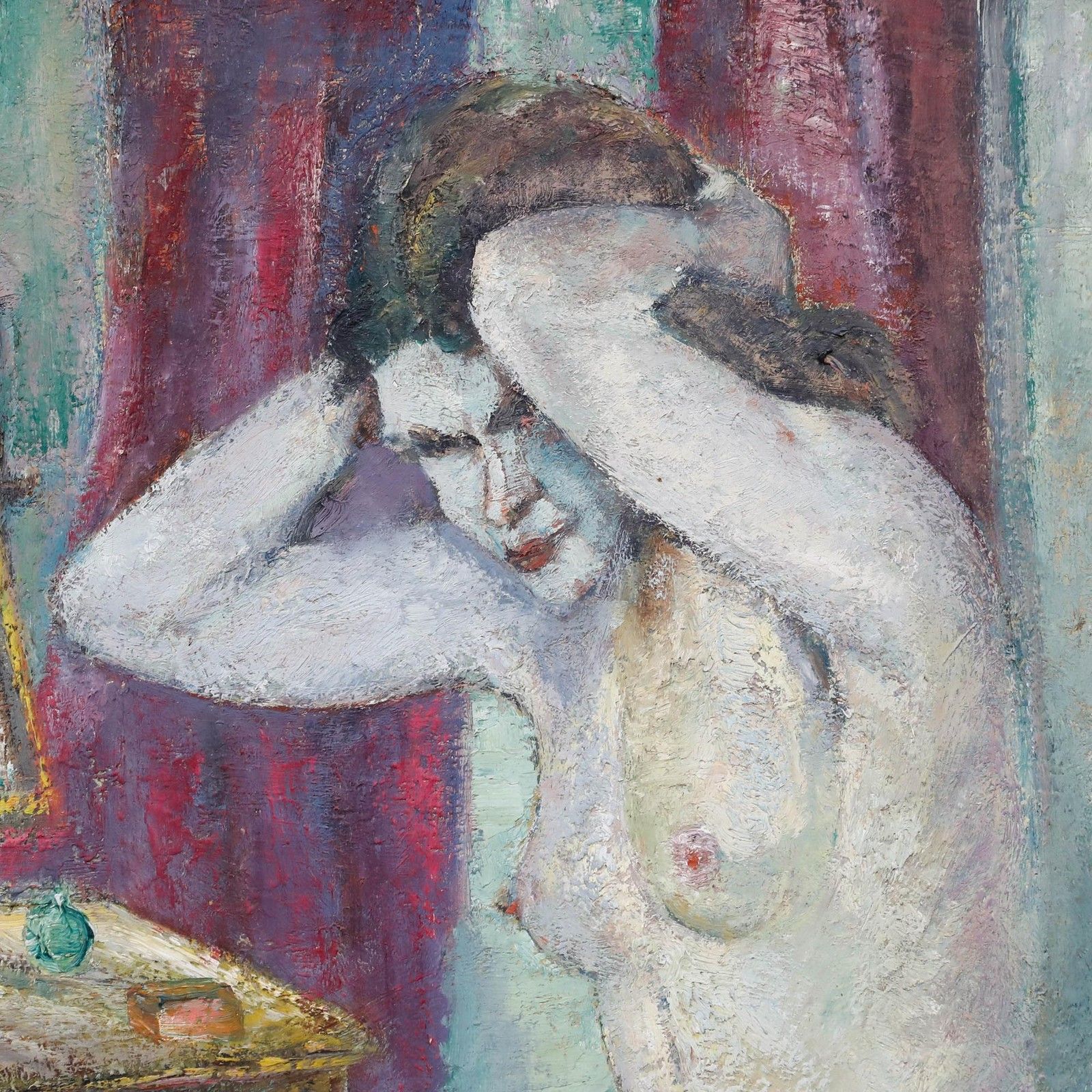 Cyril J. Ross Obe, Roi (1891 1973) Mid 20th Century Oil, Early Morning photo 495.0
