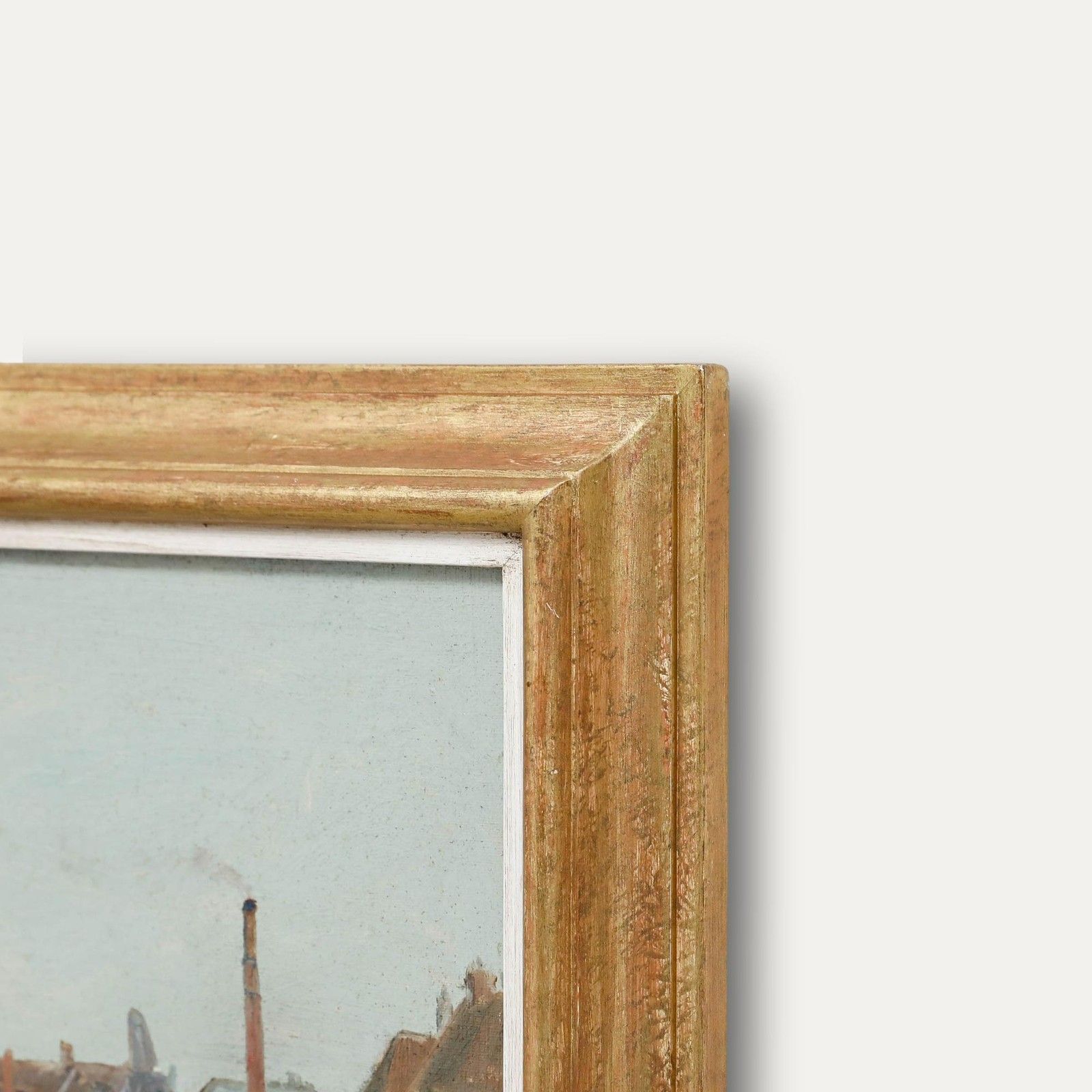 Robert Kirkland Jamieson (1880 1950) Early 20th Century Oil, Urban Town Scene photo 450.0