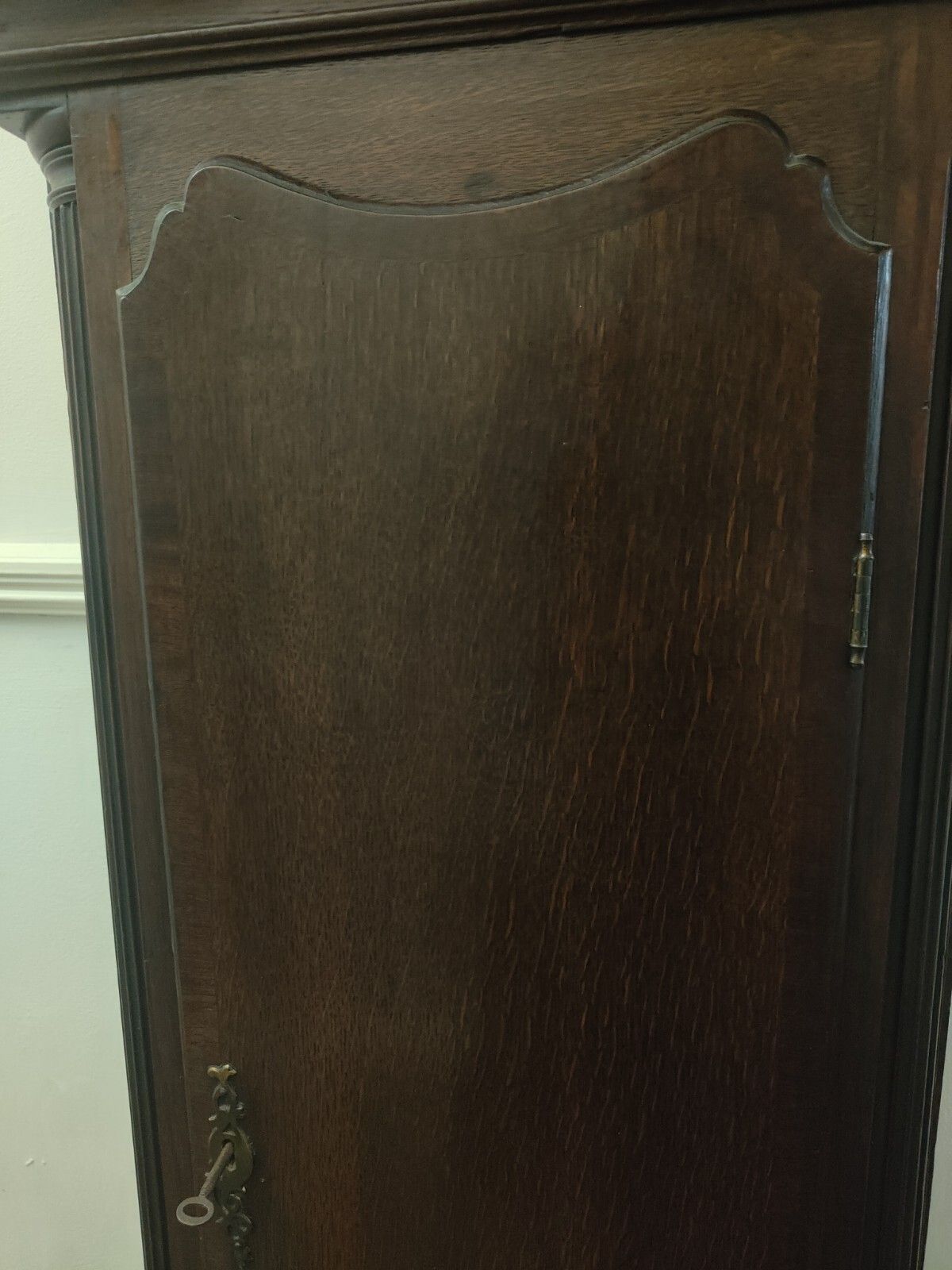 Antique Longcase Grandfather Clock Isaac Court Of Henley In Arden photo buy