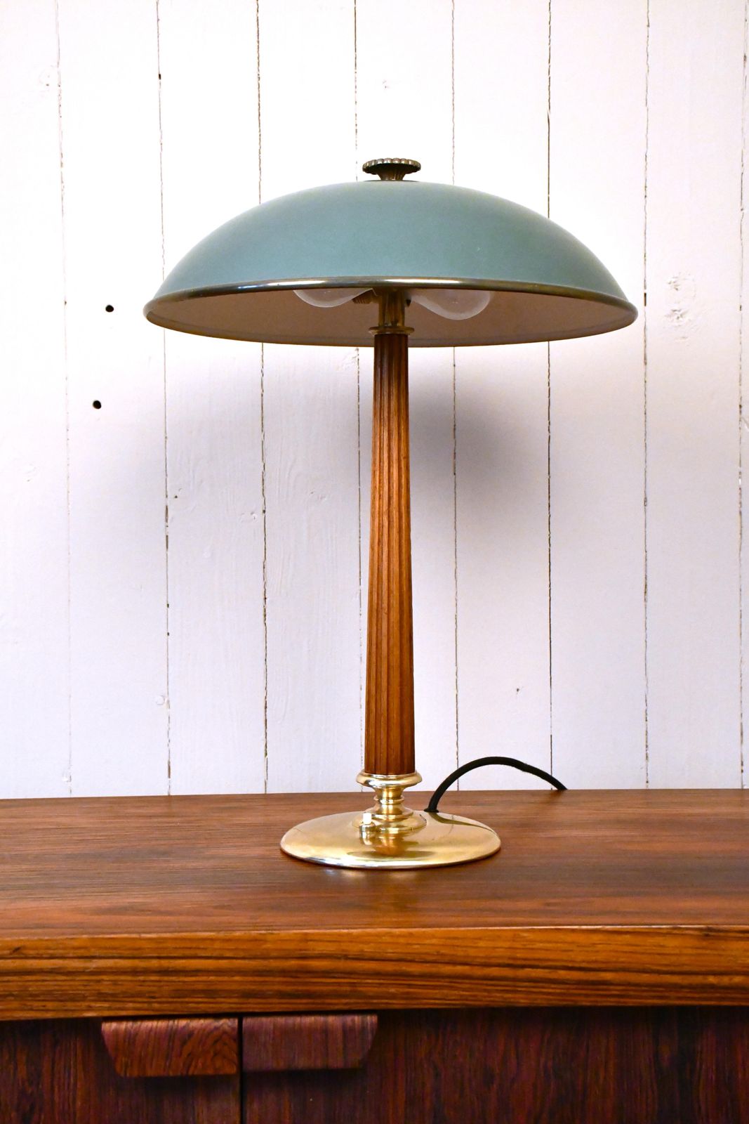 Swedish Modern Table Lamp By Erik Tidstrand For Nordiska Kompaniet, 1940s photo furniture