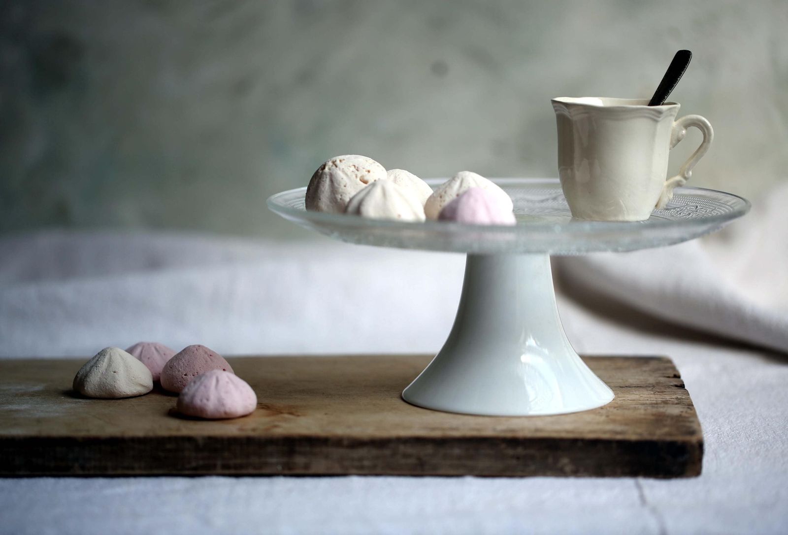 French Pressed Glass Pedestal Cake Stand White Footed Candy Stand Compote photo furniture