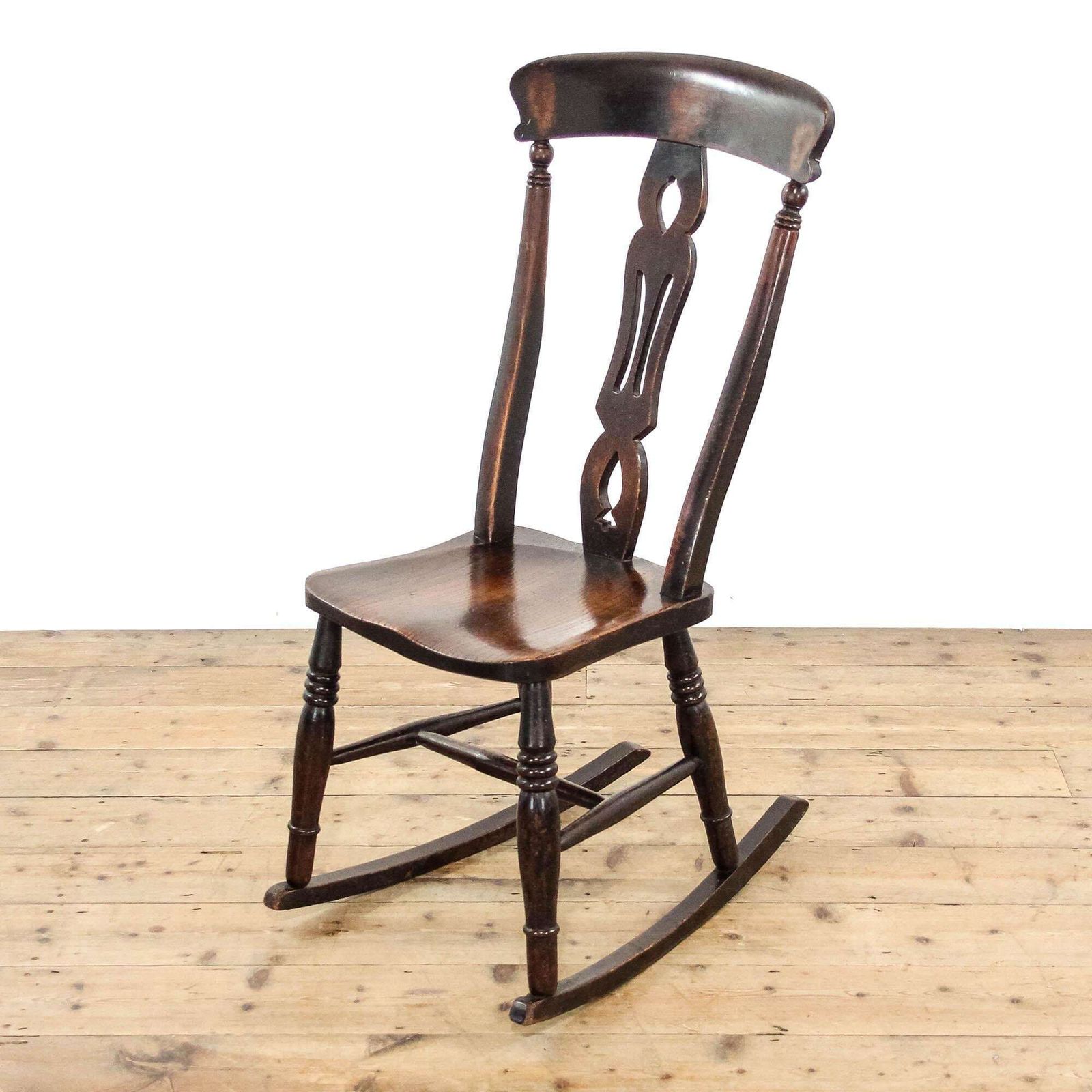 Antique Victorian Windsor Rocking Chair | Antique Rocking Chair | Antique Furniture | Antique Chair | Armchair (M 6402)