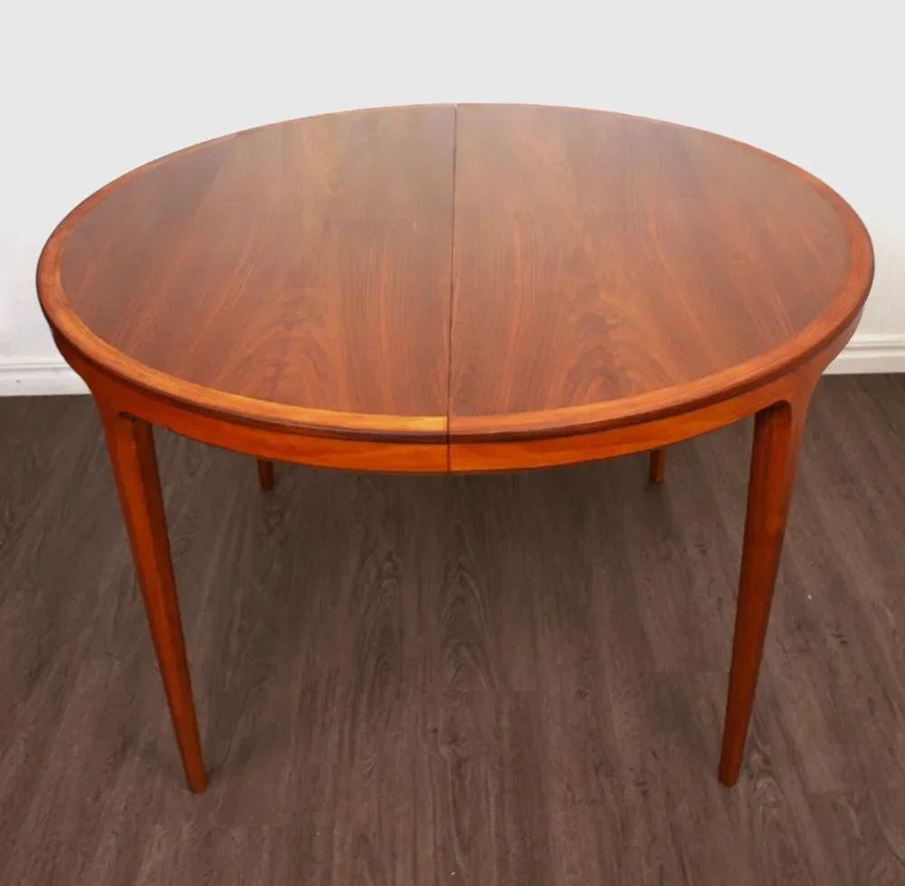 photo for sale Swedish Teak Dining Table "Facett" By Bertil Fridhagen For Bodafors, 1950s