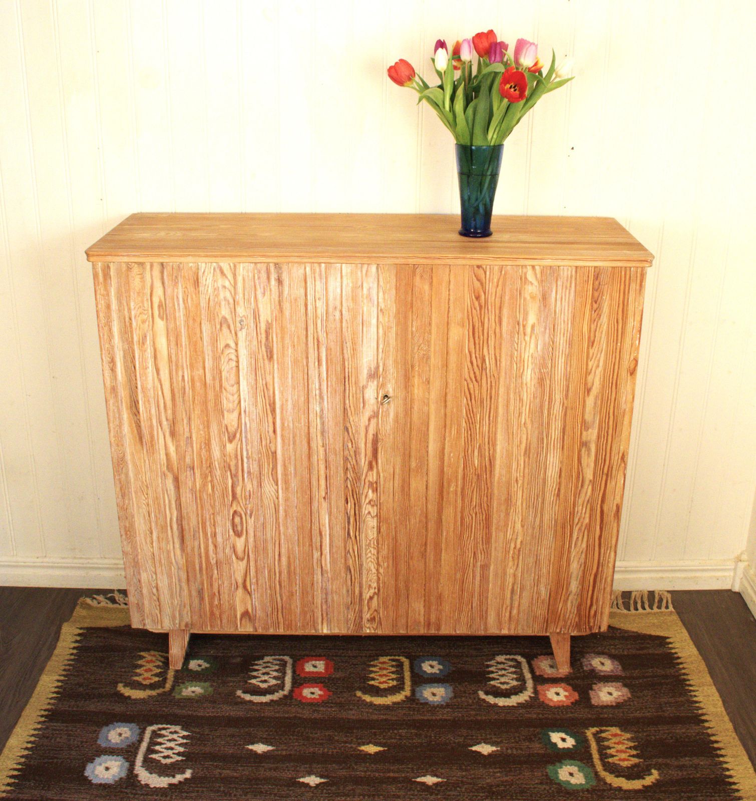 6346.0 Swedish Pine Cabinet Attributed To Göran Malmvall For Karl Andersson & Söner Möbelfabrik Ab, 1940s photo