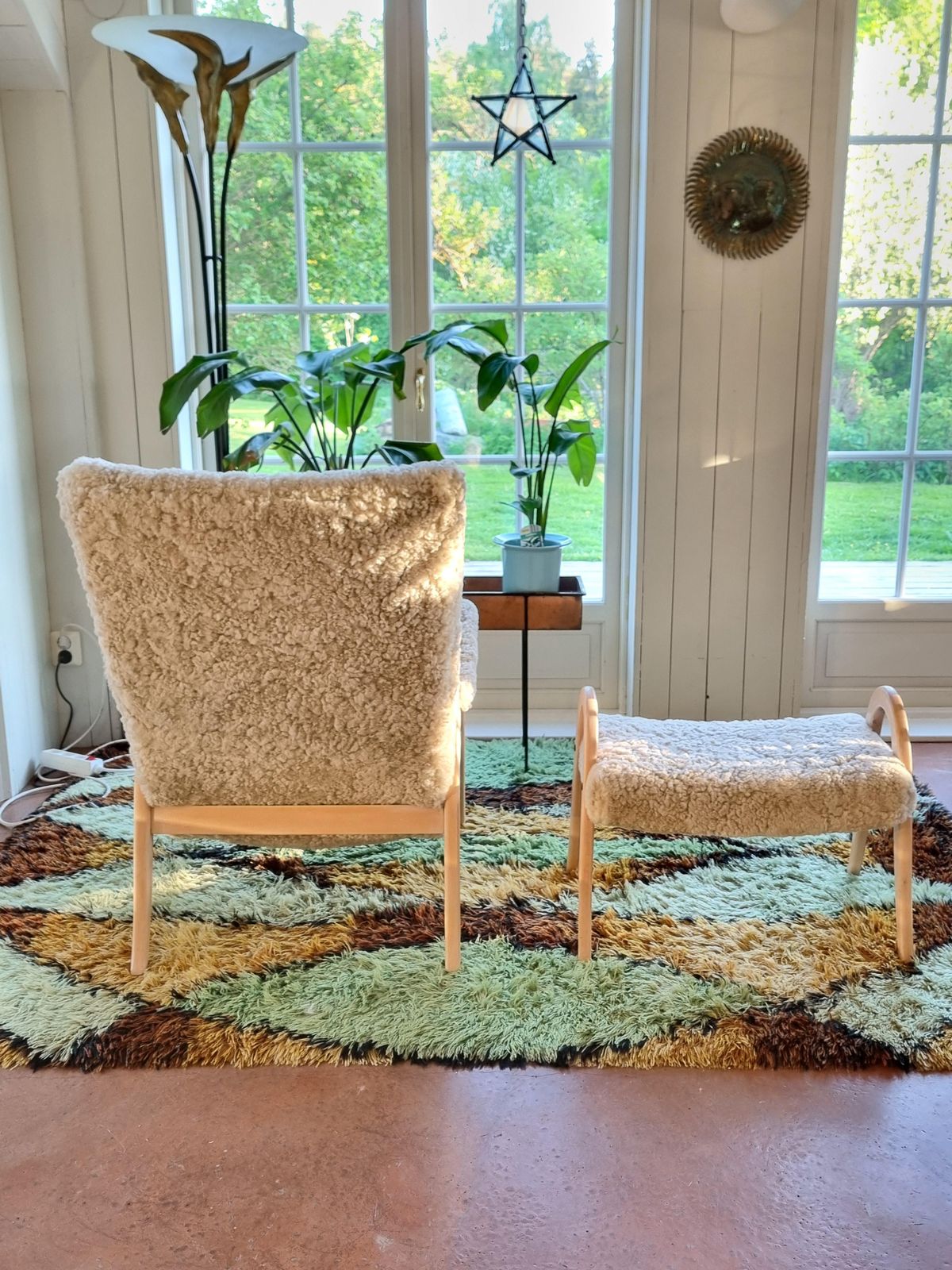 Vintage Benno Lounge Chairs With Ottomans From Ikea, 1970s, Set Of 4 photo vintage