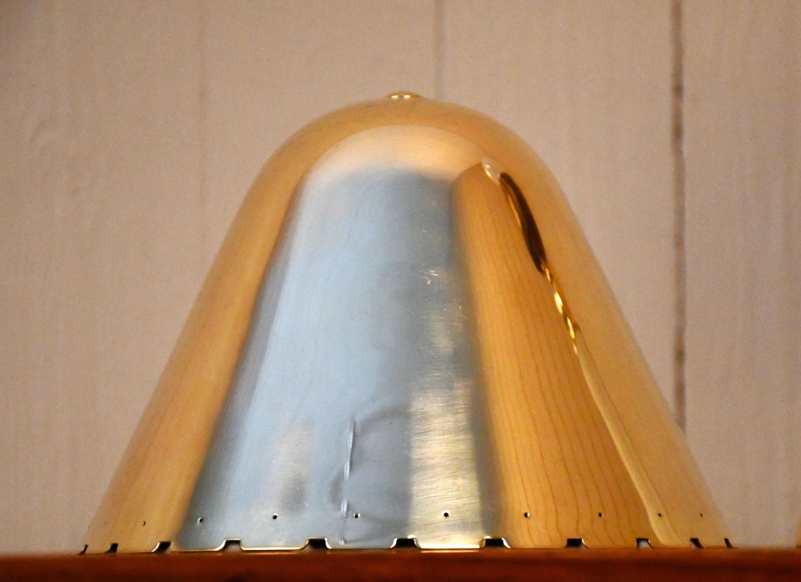 Very Rare Swedish Grace Period, Brass Table Lamp By Harald Notini For Böhlmarks 1930s photo buy