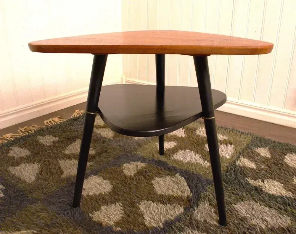 Swedish Teak Coffee Table By Hugo Troeds, 1950s photo Furniture