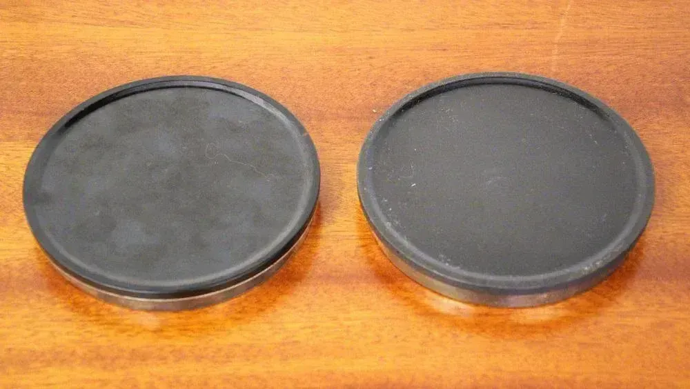 116.0 Swedish Gab Sterlingsilver And Bakelite Coasters, Made After Carl Milles "Play Of The Winds" photo