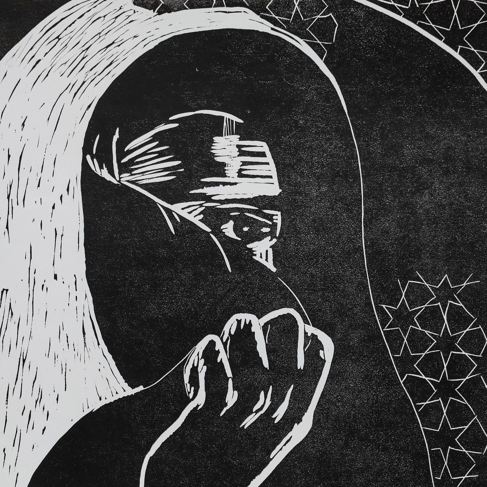 Sheila Oliner (1930 2020) 20th Century Linoprint, Under The Arch photo Art