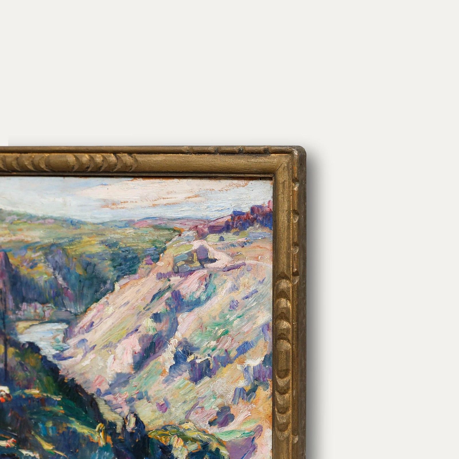 Francois Pycke (1890 1960) 1923 Oil, Gorge At The Foot Of Toledo photo 995.0