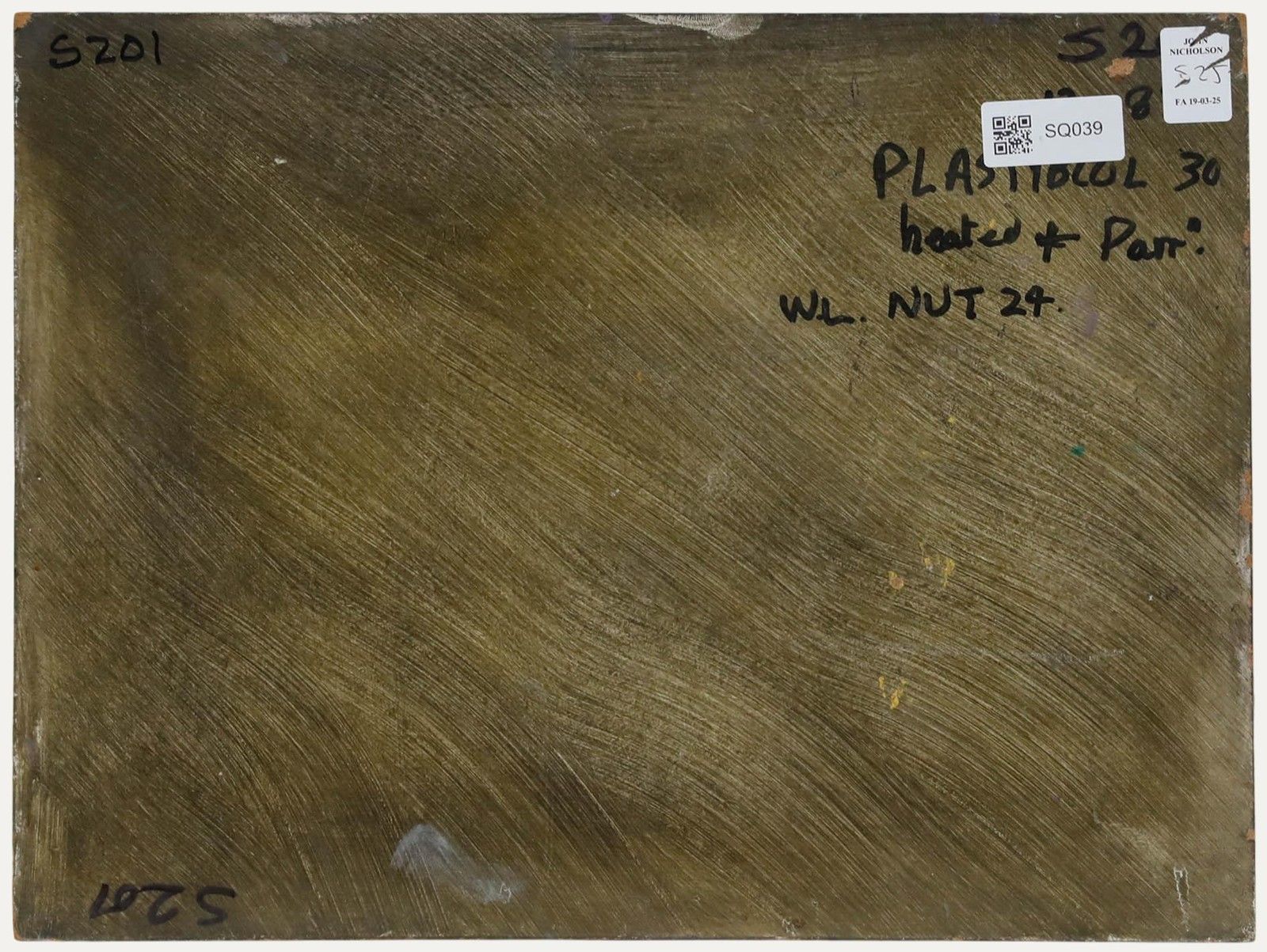 George Weissbort (1928 2013) 20th Century Oil, Onions & Tomato On White Cloth photo for sale