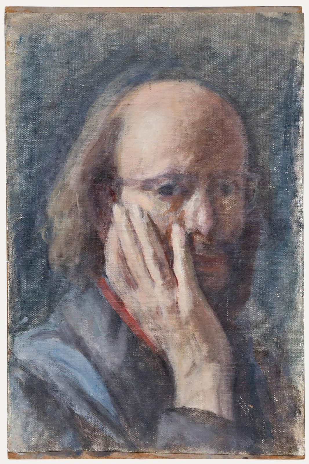 George Weissbort (1928 2013) 20th Century Oil, Posing Man