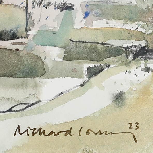 Richard J.S. Young 2023 Watercolour, View Of Cumberland Basin photo Art
