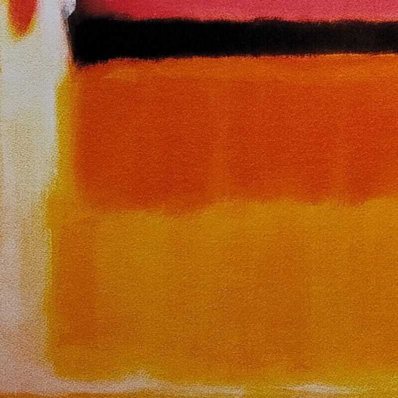 1980s Gorgeous Mark Rothko Limited Edition Lithograph photo 616.0